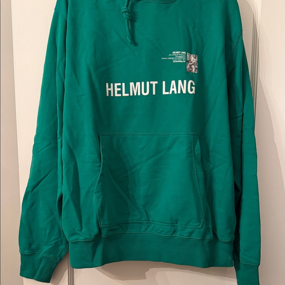 Helmut Lang Teal Men's Sweater